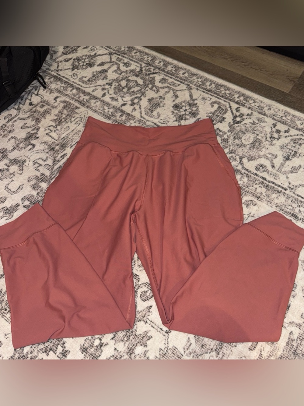 Old Navy Women's High-Waist Jogger Pants in Terracotta